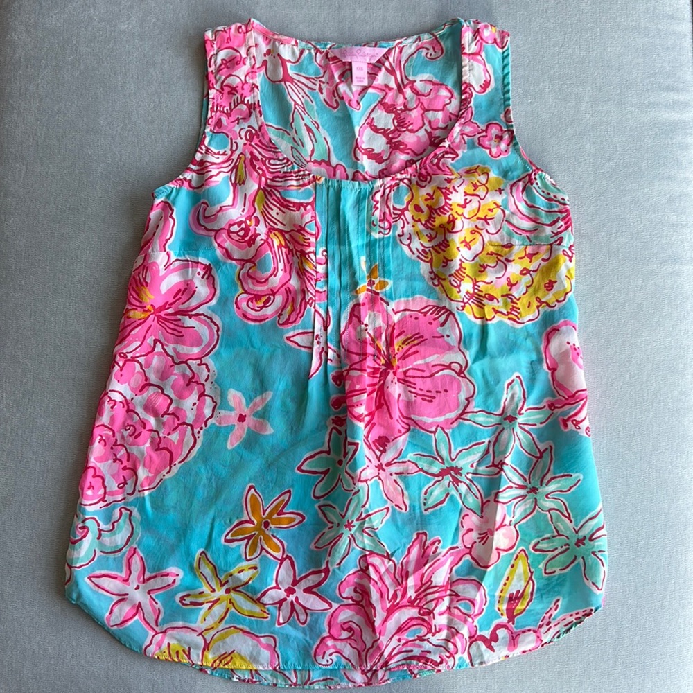 Lilly Pulitzer Silk Tank